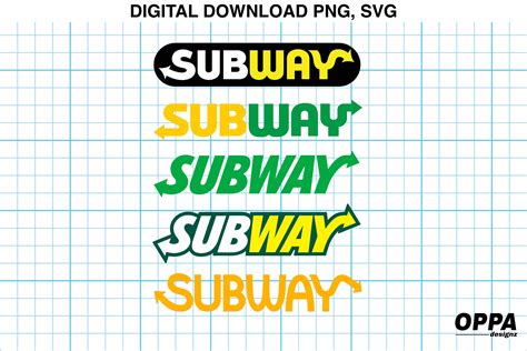 Revamp Your Brand with Subway Logo SVG: Elevate your Visual Identity Instantly!