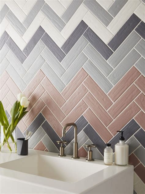 Subway Tile Patterns With Two Colors