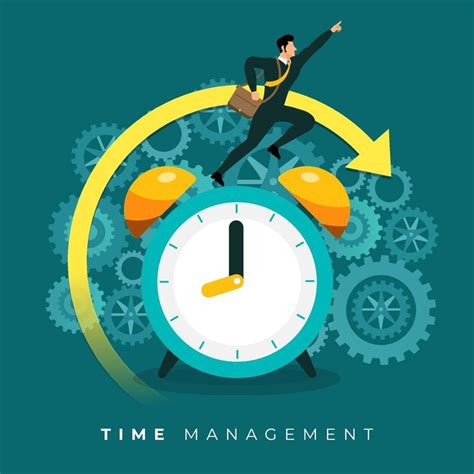 Success with Time Management Clipart