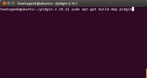 Sudo Apt Get Build Dep