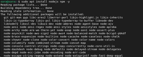 Sudo Apt Get Install Nodejs