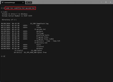 Sudo Command For Windows