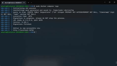 Sudo Docker Compose Start