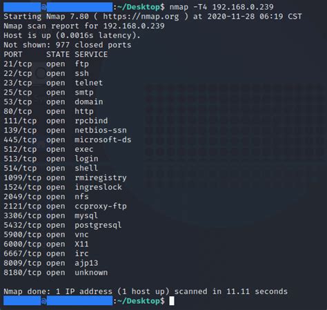 Sudo Nmap Ss