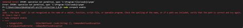Sudo Not Recognized