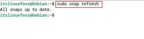 Sudo Snap Refresh