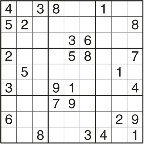 Sudoku Printable Difficult