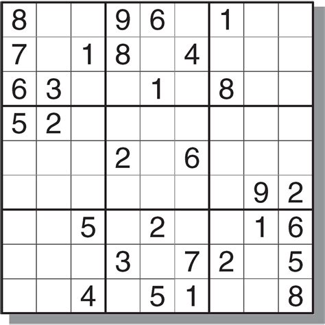 Sudoku With Answers Printable