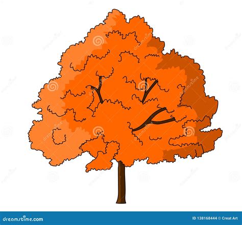 Sugar Maple Tree Drawing