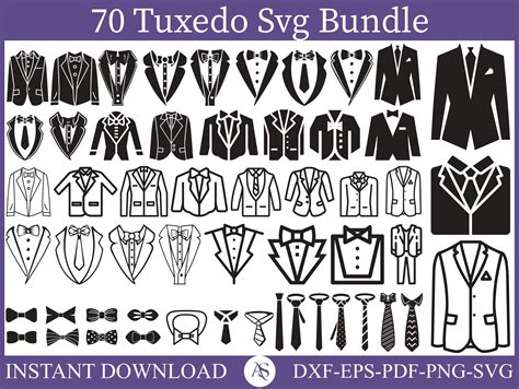 Download Suit Bundle DXF Files