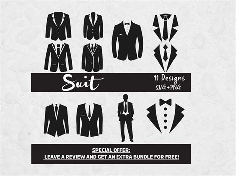 Download Suit Bundle For Cricut