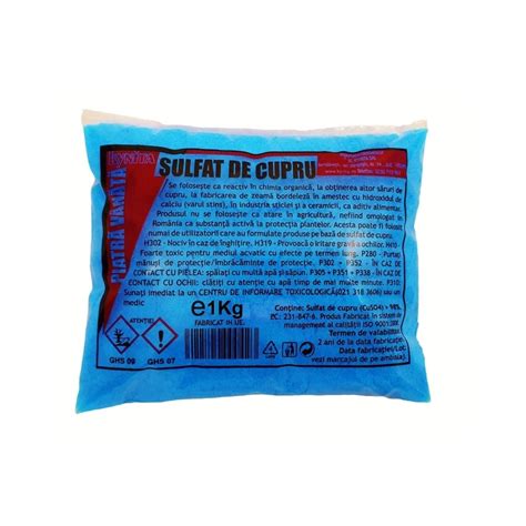 Sulfat De Cupru Formula