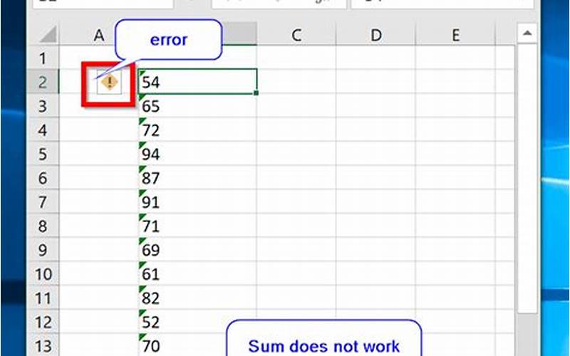 Sum The Converted Numbers In Excel