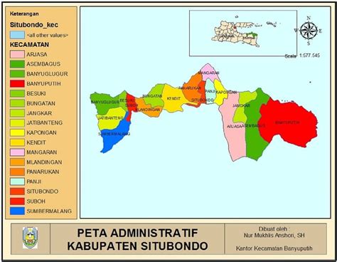 Sumber Data Peta Kabupaten Situbondo