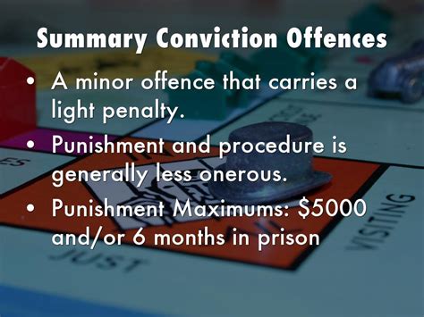 Summary Conviction Vs Indictment Canada