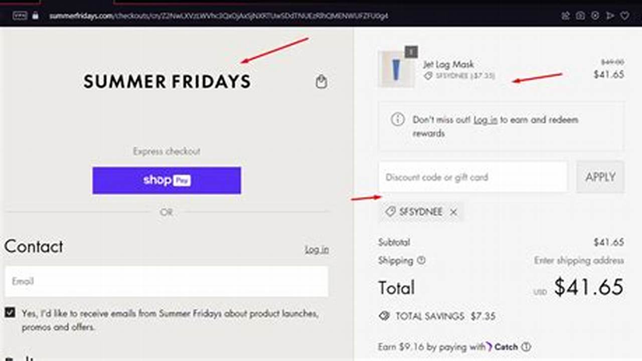 Summer Fridays Discount Code 2024