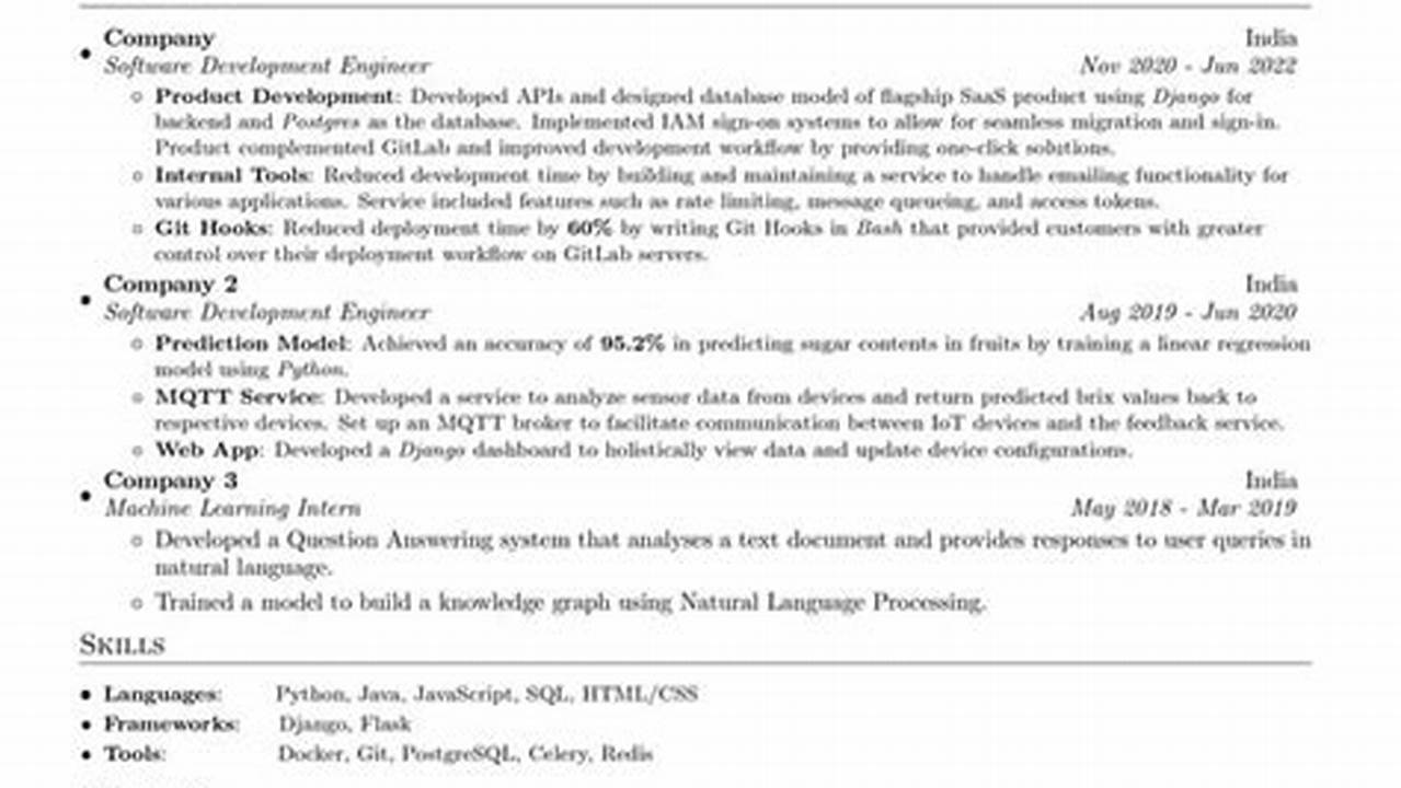 Summer Internships 2024 Computer Science In Usa