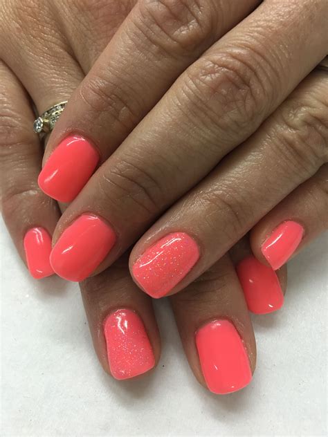 Cute Bright Summer Gel Nails / Winter nail designs are notable for a
