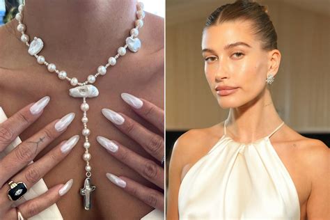Hailey Bieber's Summer Nails: The Trendiest Nail Looks Of 2023