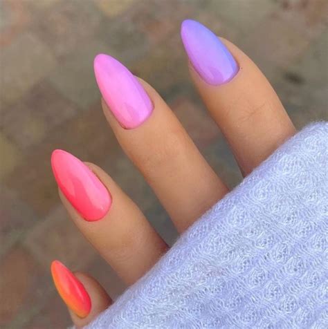Summer Nails Multi Color