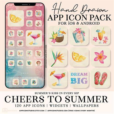 Summer App Icon Color Palette