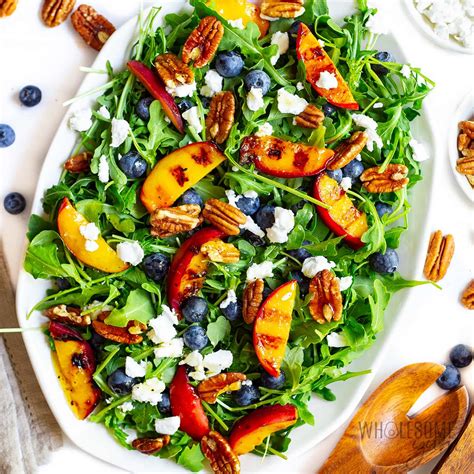 Summer Bliss: Grilled Peach Salad