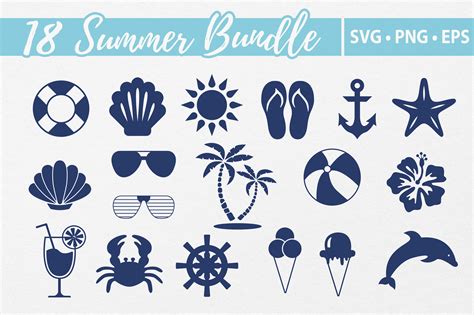 Download Summer Bundle SVG / Cut Files /... Creativefabrica