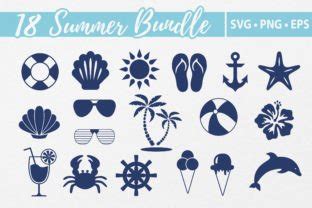 Download Summer Bundle SVG / Cut Files /... Cut Images