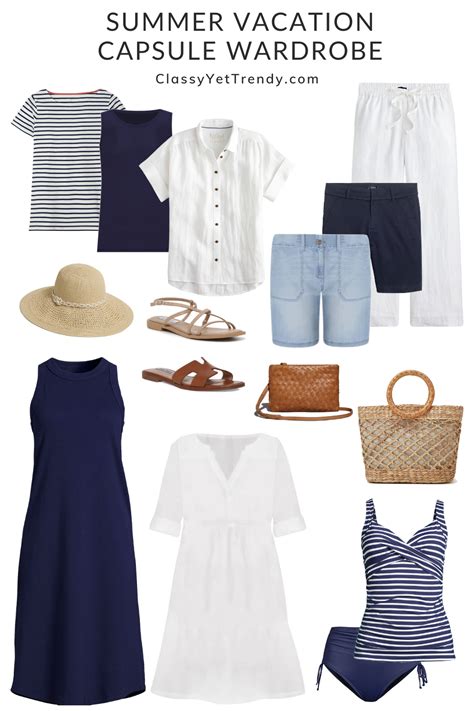 Summer Capsule Wardrobe For Travel
