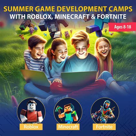 Summer Coding Camps in Minecraft & Roblox