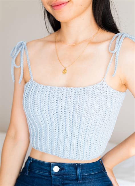 Summer Crop Top Crochet