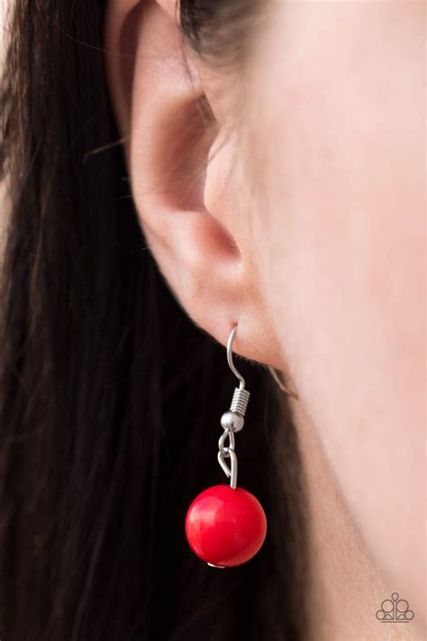 Summer Fling Red Necklace