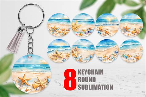 Download Summer Keychain Background Creativefabrica