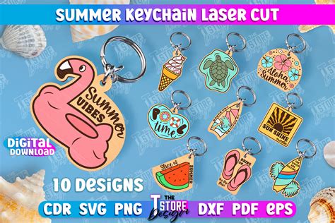 Download Summer Keychain Background Silhouette