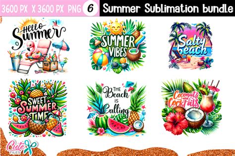Download Summer Sublimation Bundle Vol.2 Commercial Use