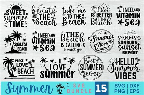 10 Sizzling Summer SVG Freebies to Add Some Fun to Your DIY Projects!