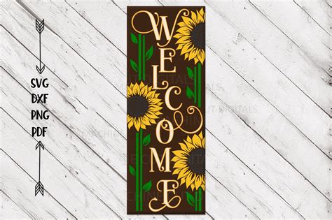 Download Summer Vertical Welcome Porch Bundle SVG Files DXF Files