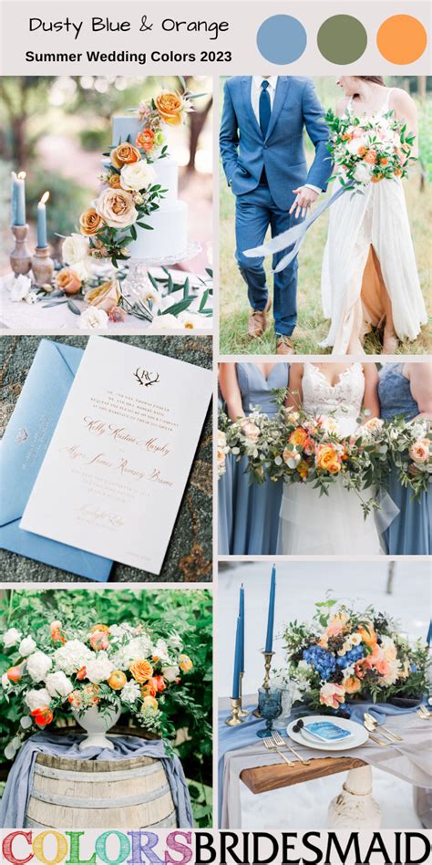 Summer Wedding Theme Colors