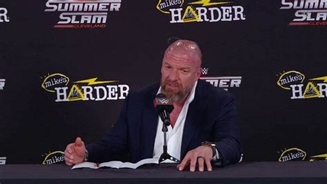 Summerslam 2024 Press Conference