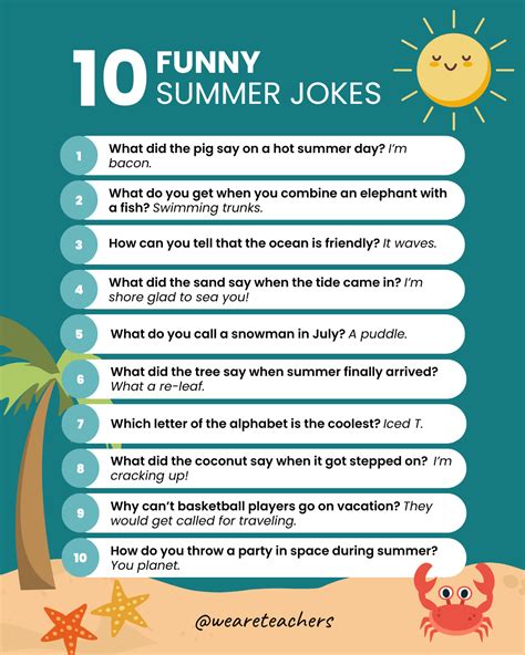 Summertime Jokes For Kids