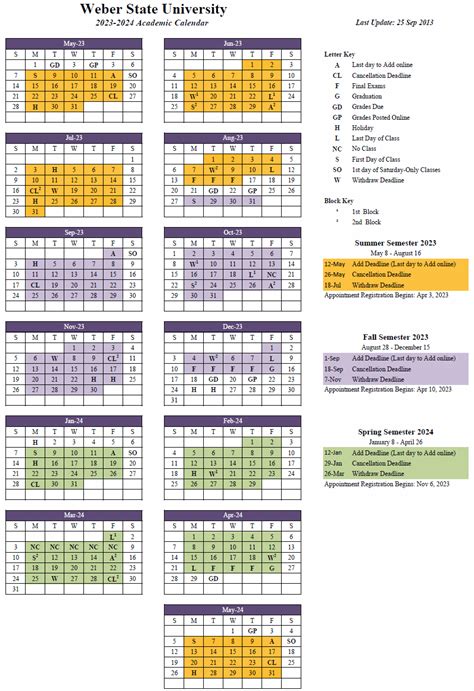 Summit Hill Calendar