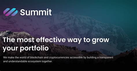 Summit Mining: Achieving Profitable and Fair Crypto Mining