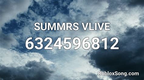 Summrs Roblox ID