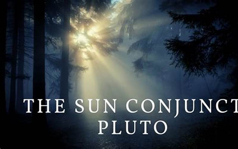 Sun Opposite Pluto Effects