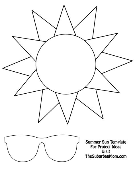 Sun Craft Template