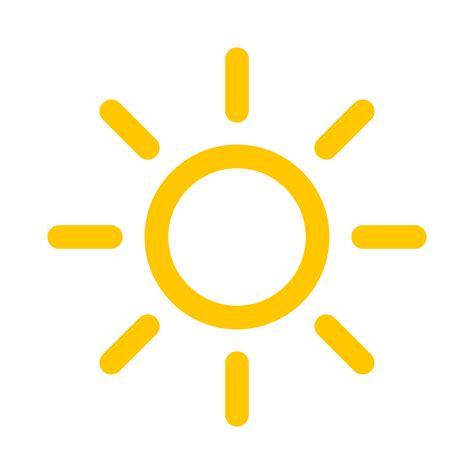 Sun Icon Vector