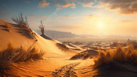 Sun Parching Desert