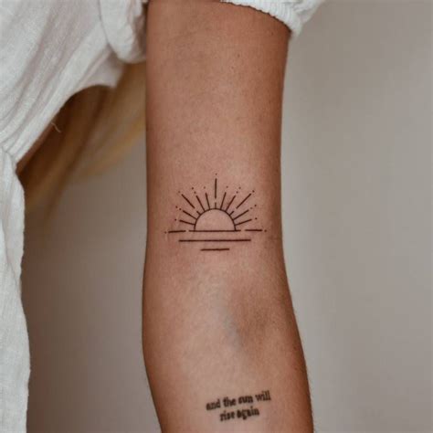 Sun Setting Tattoo