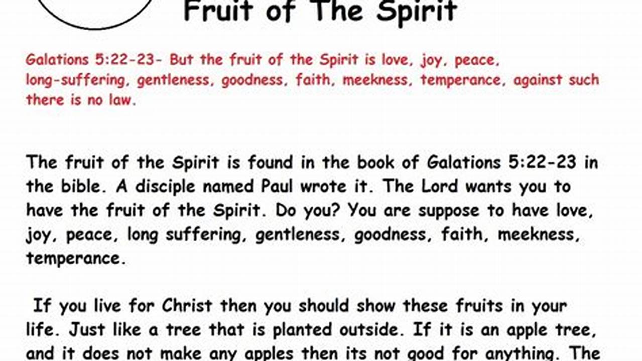 Sunday School Lesson April 07 2024
