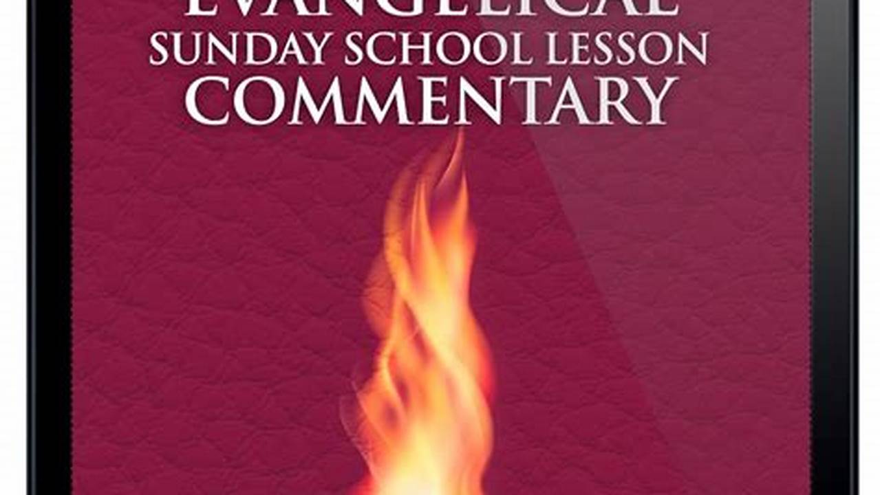 Sunday School Lesson Sunday April 28 2024